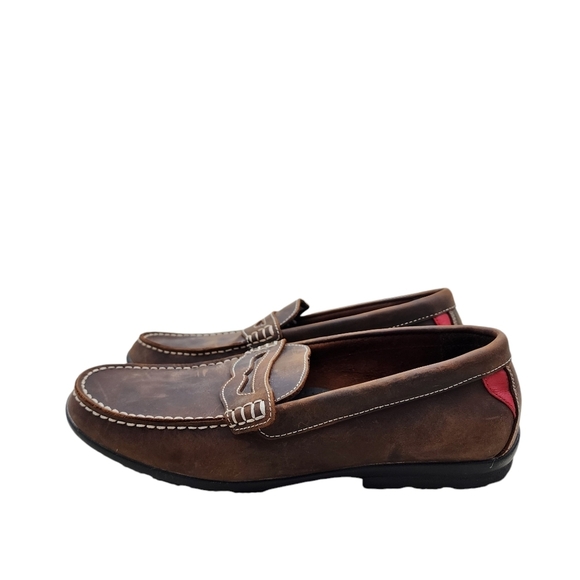 Footjoy Men\'s Club Casuals Golf Shoes Leather Slip On Loafer - 11